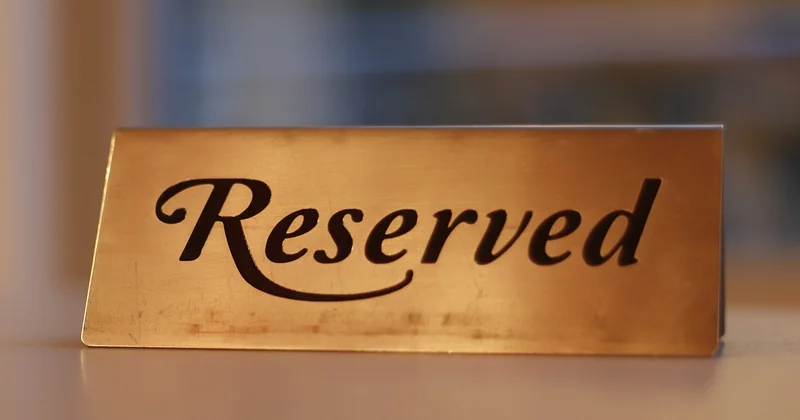 Réservation prépayée ou non remboursable : c'est non